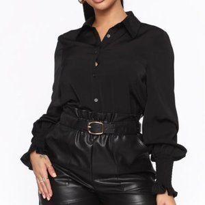 Black Button Down Shirt